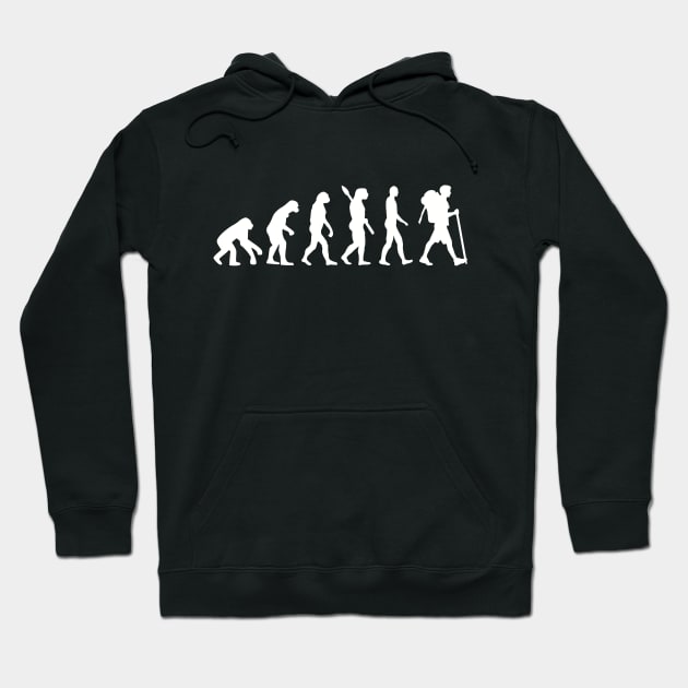 Hiking evolution Hoodie by Designzz